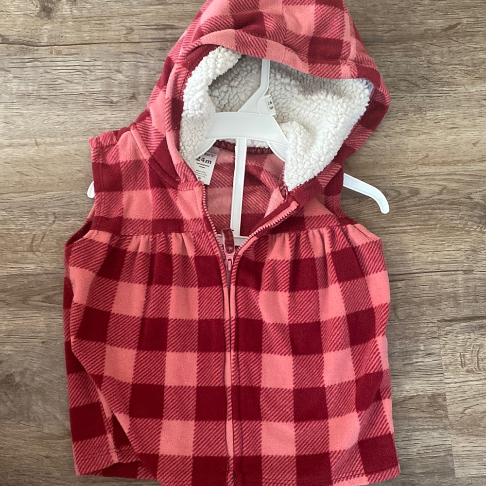 Carter’s Toddler Girl fleece vest